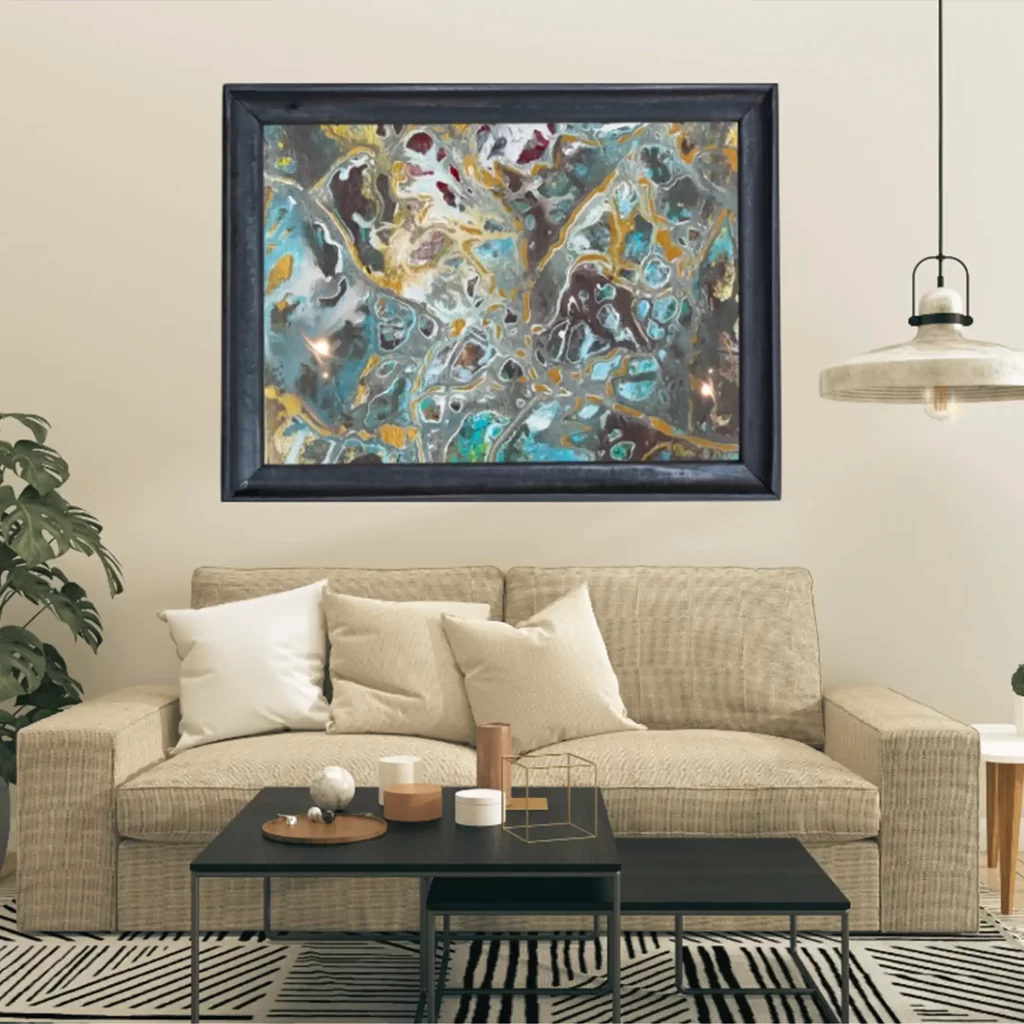 abstract art slider