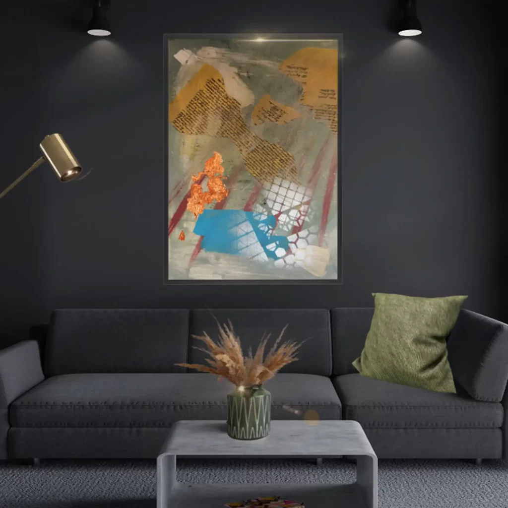 abstract art slider