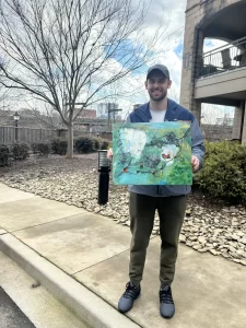 Client with Art